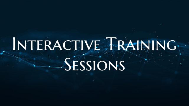 Interactive Training Sessions